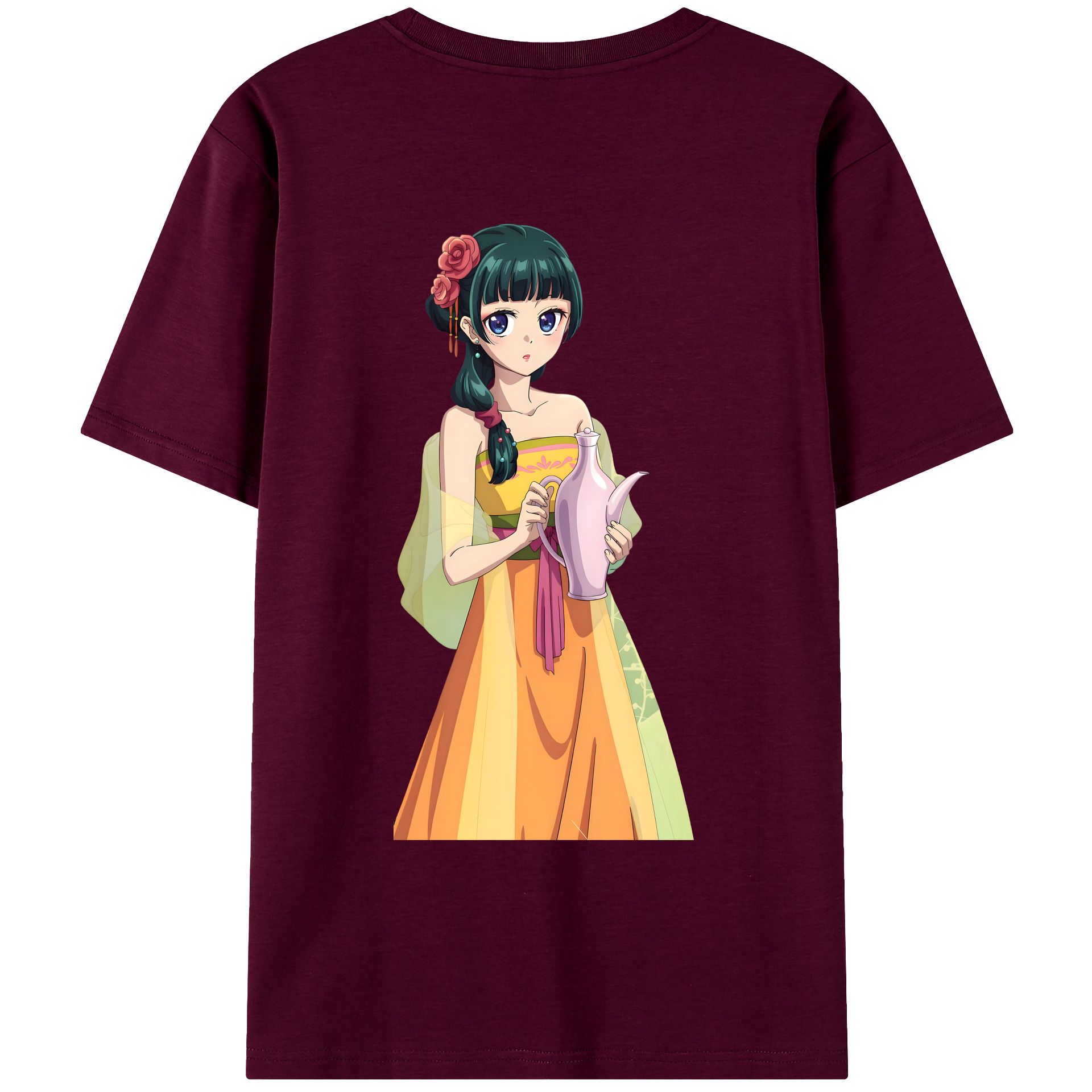 （画像用） 薬屋のひとりごと The Apothecary Diaries レディース半袖Tシャツ(バックプリント)